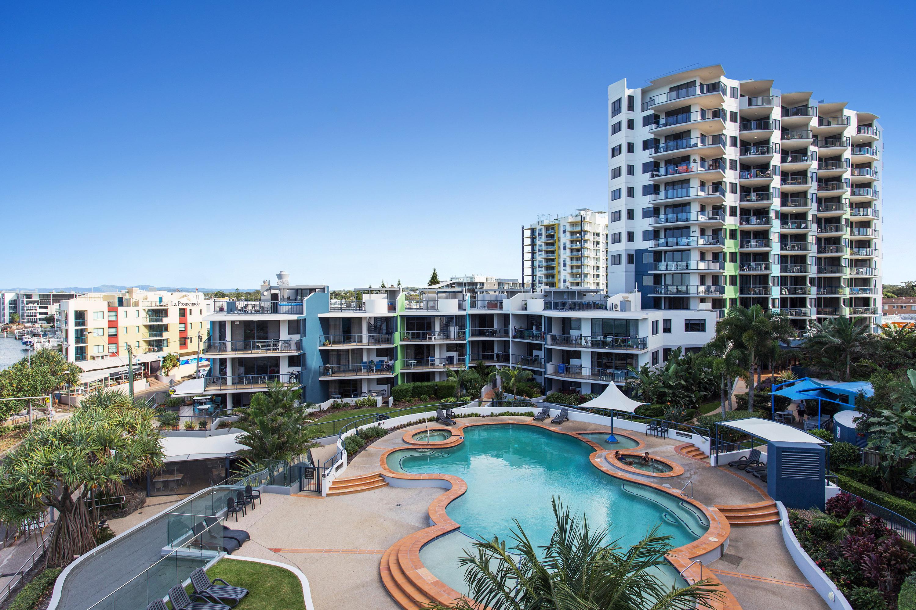 Breakfree Grand Pacific Aparthotel Caloundra Exterior photo